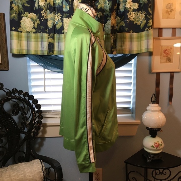 SJB active zipper front long sleeves side pockets athletic jacket. - Picture 5 of 11